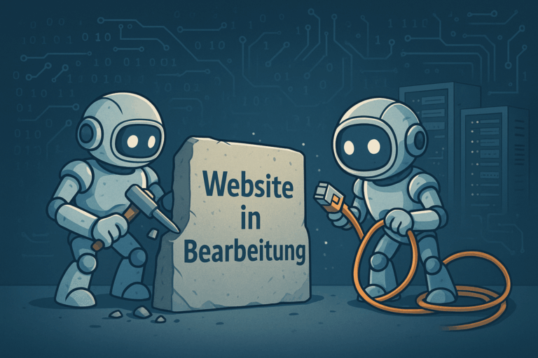 Website in Bearbeitung