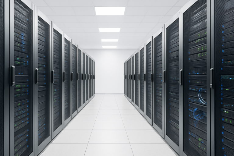 freundlicheres Unternehmens-Serverraum-Bild