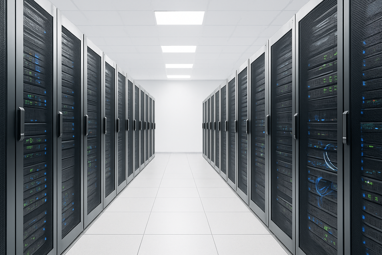 freundlicheres Unternehmens-Serverraum-Bild